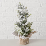 Boltze Home Weihnachtsbaum verschneit h31cm