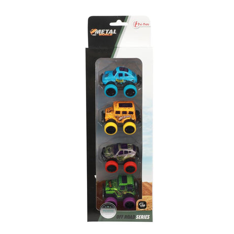 Toi-Toys Toi Toys Off-Road-Miniautos, Set 4