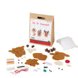 Boltze Home DIY Bastelset Weihnachtsanhänger Noeline Hirsch H15 cm L11 cm Filz