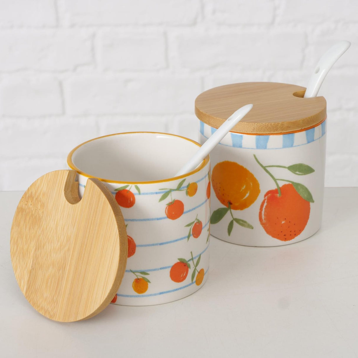 Boltze Home Marmeladenglas 8,5cm Dolomit