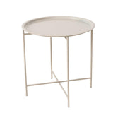 Boltze Home Tabletttisch Metall Beige