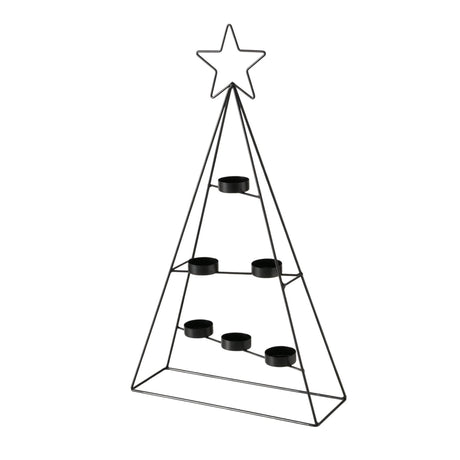 Boltze Home Teelichthalter Weihnachtsbaum