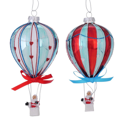 Boltze Home Boltze Weihnachtsanhänger Ballon 7xh14,5cm