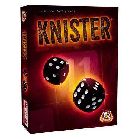 Weiße Kobold-Spiele. Weißes Kobold-Knister-Würfelspiel