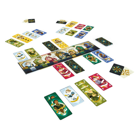 Weiße Koboldspiele - Speichellecker - Kartenspiel - 2 bis 5 Spieler - interaktives Kerzenspiel für Familien - ab 8 Jahren -