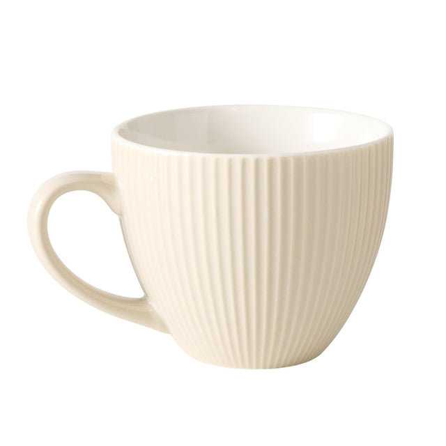 Boltze Home Jumbo-Becher Ranura Beige 420 ml ã˜10,7xh8,7cmspülmaschinenfest