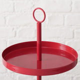 Boltze Home Etagere rot ø30xh34cm