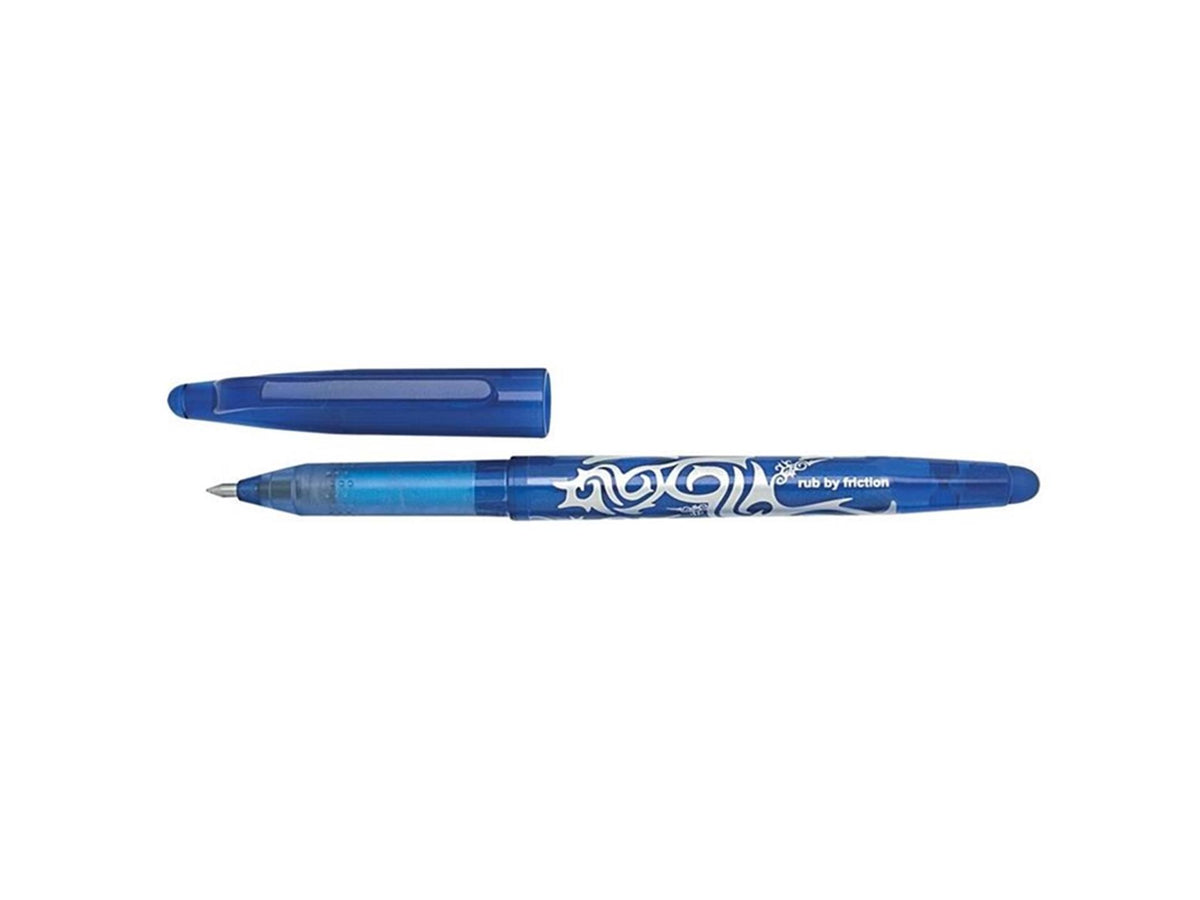 Pilot Frixion Gel-Roller-Kugelschreiber, 0,7 mm, blau, Schachtel mit 12 Stück