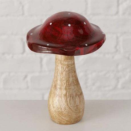 Boltze Home Pilzholz 10x14,5cm