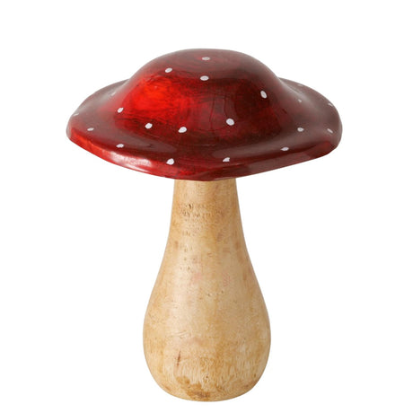 Boltze Heimpilz Holz 13x15cm