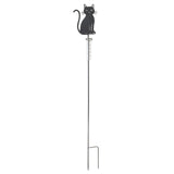 Boltze Home Regenmesser Katze h119cm