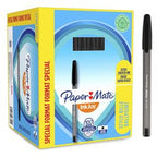 Paper Mate Inkjoy 100 Stück Kugelschreiber | mittlere Spitze (1,0 mm) | schwarz | 100 Stück