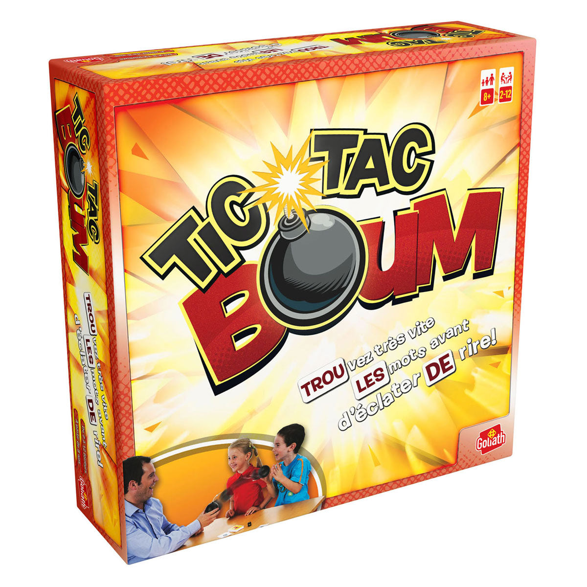 Goliath Games Goliath Tic Tac Boum Kartenspiel – Französisch