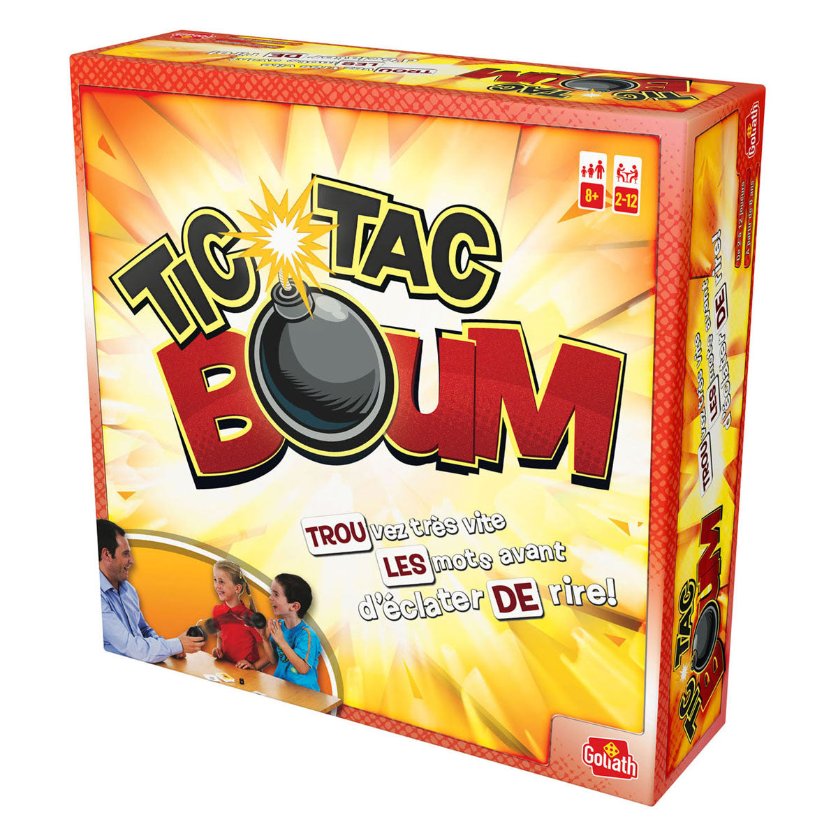 Goliath Games Goliath Tic Tac Boum Kartenspiel – Französisch