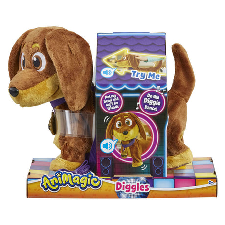 Goliath Animagic Diggles interaktives Plüschtier für Hunde