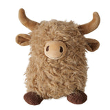 Boltze home figuur schots hooglander buffy h20cm bruin polyester