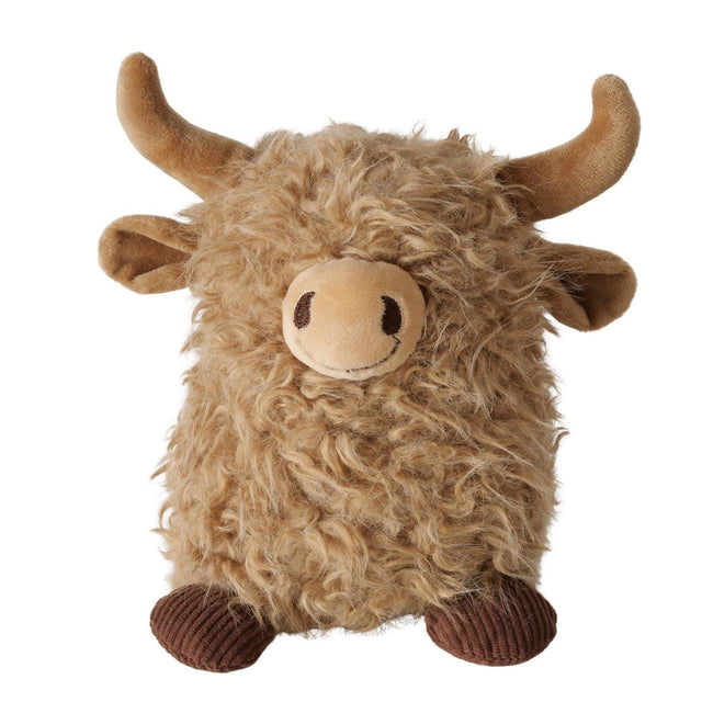 Boltze home figuur schots hooglander buffy h20cm bruin polyester