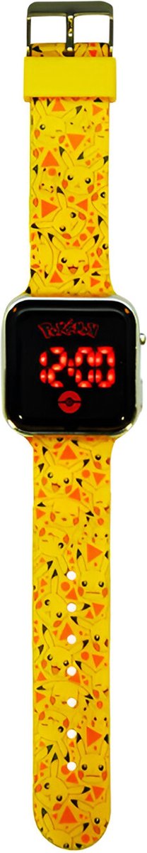 Accutime Pokémon – LED-Uhr – Pikachu – Gelb – Kinder