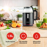 Bourgini Wasserkocher 1,5l