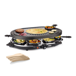 Princess Raclette 8 ovaler Grill Party-Gourmet