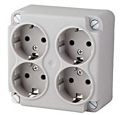 Enzo Abl Deckel Kabelbox Uni Abl 4 x WC – 4047880