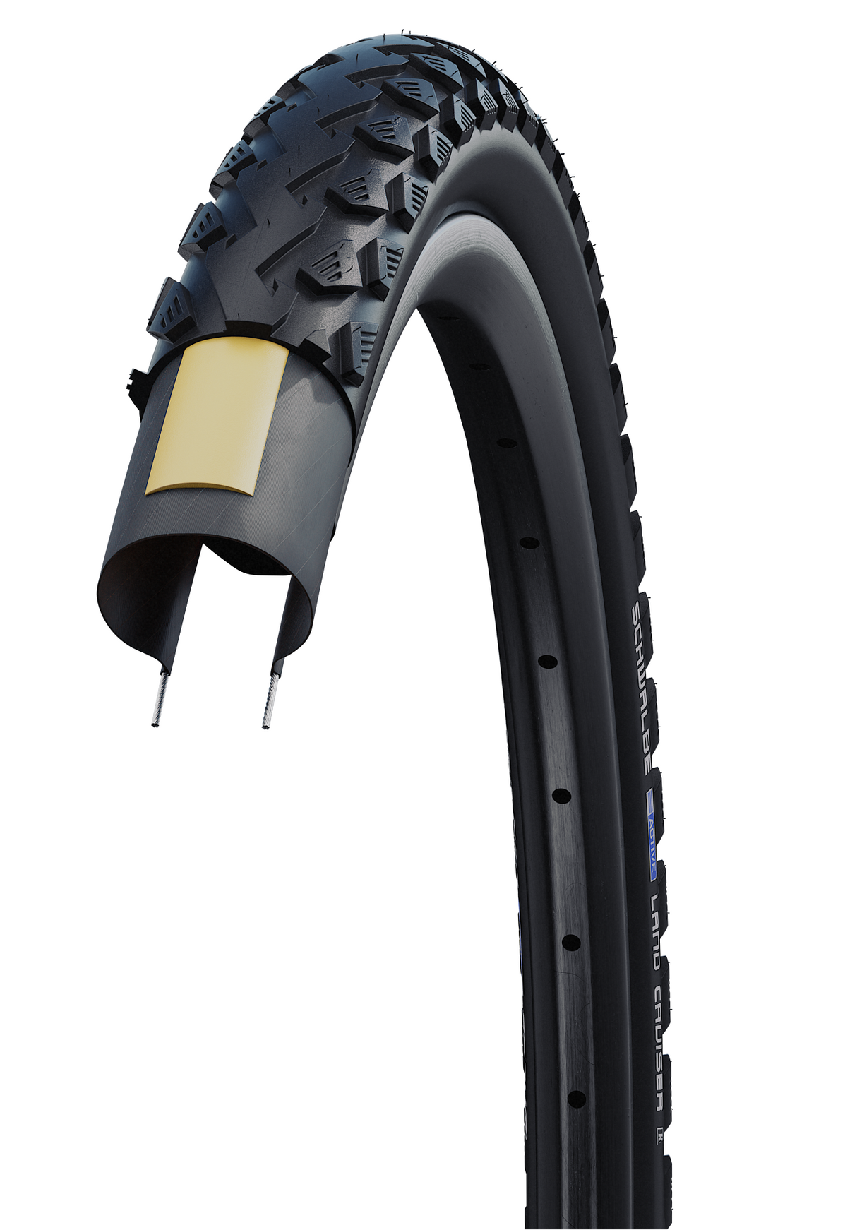 Schwalbe Tire 24x2,00 (50-507) Landkreuzer Schwarz