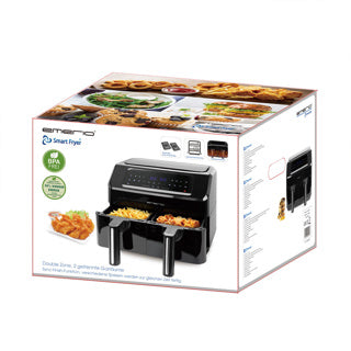 Emerio Heißluftfritteuse Doppel 2x3,6l AF-130376.1