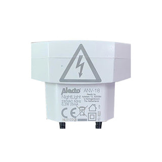 Alecto Nachtlampe in runder Form