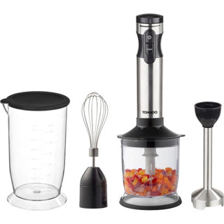 Tomado Stabmixer-Set Edelstahl schwarz 1000 W