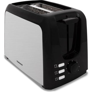 Inventum Tomado TBT2001B Toaster aus schwarzem Edelstahl