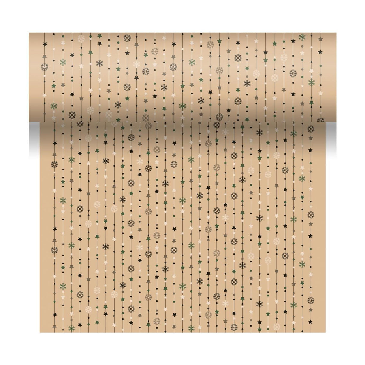 Duni 3-in1 natürliches Weihnachtsfest 40x480cm