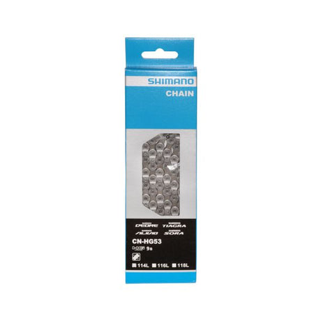 Shimano Hg53 Halskette - 9 Geschwindigkeit - Silber - 116 Links