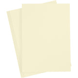 Creativ Firmenkarton, A4, Blatt 210x297 mm, 210 g, pastellgelb, 10 Blatt 1 Karton