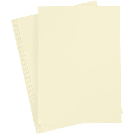 Kreativunternehmen https: www.cchobby.nl Karton-A4-Blatt-210x297-mm-210-gr-Pastellgelb-10-Blatt-1-Box