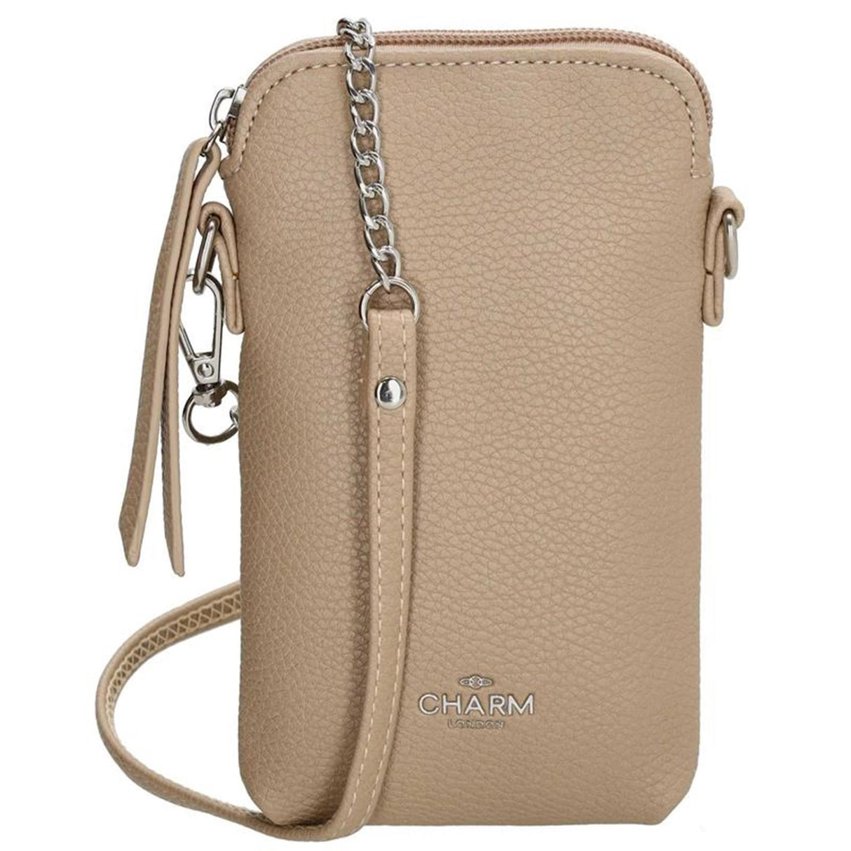 Charm London Handytasche Taupe