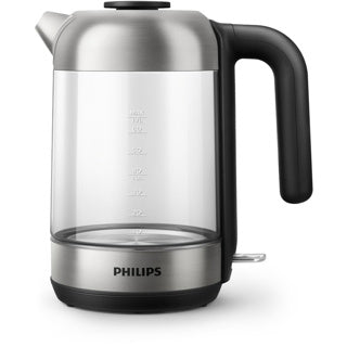 Philips Wasserkocher HD9339 80 Glas mit Sensorbeleuchtung