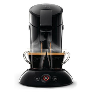Philips Senseo Kaffeepadmaschine HD6553 67 original schwarz