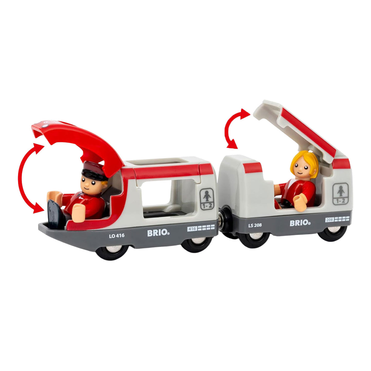Ravensburger Brio Start Zugset Reisezug - 22 Teile.