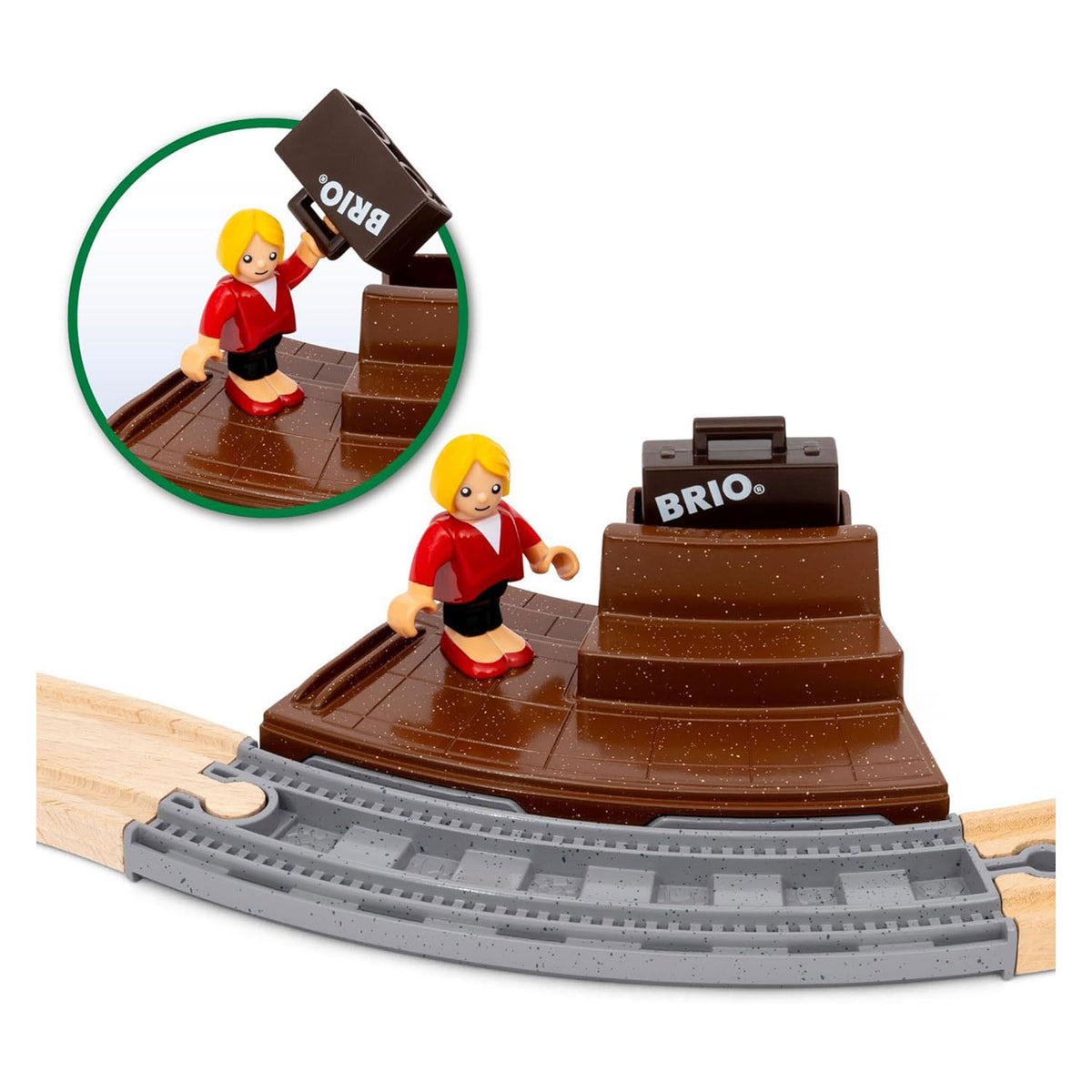 Ravensburger Brio Start Zugset Reisezug - 22 Teile.