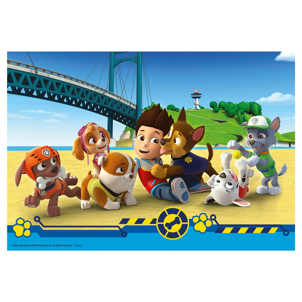 Ravensburger Paw Patrol Puzzle - Hilfreiches Tracking, 2x24st.
