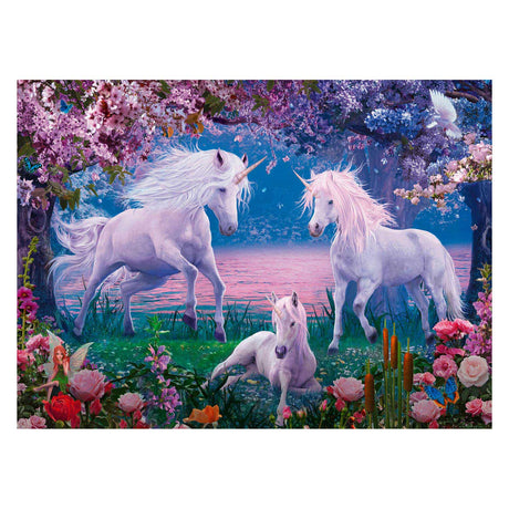 Ravensburger - Puzzle bezaubernde Einhörner 100.. Xxl