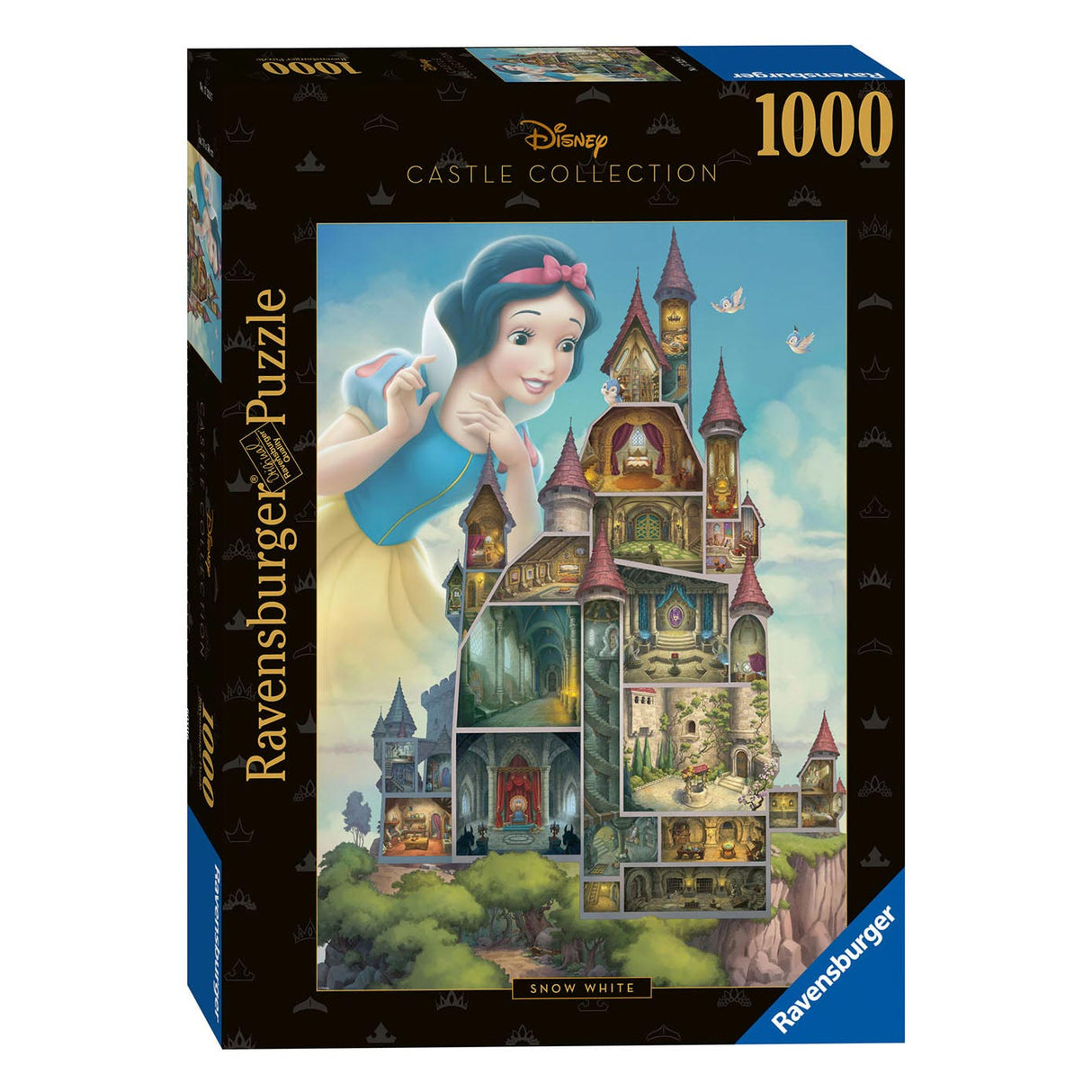 Ravensburger Puzzle Burgen Schneewittchen, 1000st.