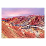 Ravensburger Puzzle Regenbogenberge, China, 1000 Teile.