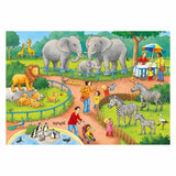 Ravensburger - Puzzle pro Tag im Zoo 2x24 Stücke