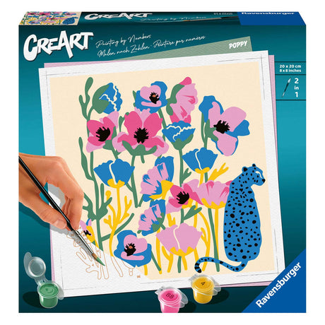 Ravensburger Malen nach Zahlen – Mohn