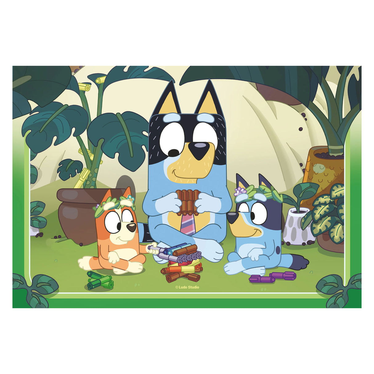 Ravensburger Puzzle blau 2x24 Teile