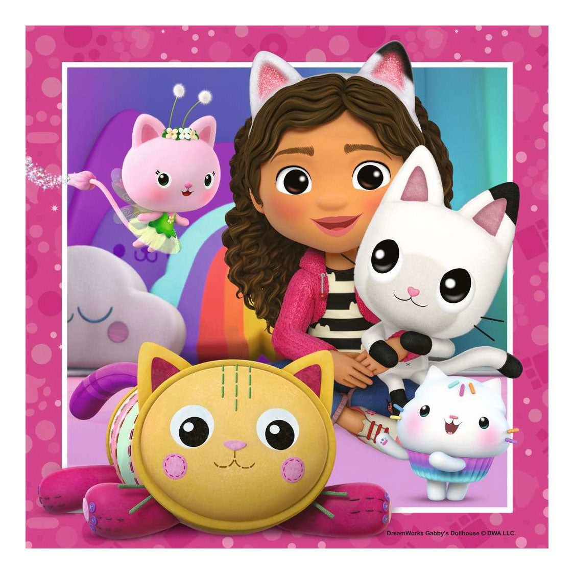 Ravensburger Puzzle Gabbys Puppenhaus – Puzzle – 3x49 Teile