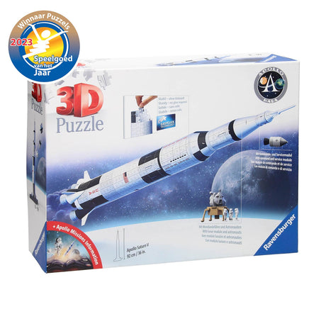 Ravensburger Apollo Saturn V Rocket – 3D-Puzzle – 440 Teile