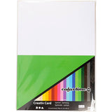 Colortime-Farbkarton, A2, Blatt 420 x 594 mm, 180 g, verschiedene Farben, 20 verschiedene Blätter, 1 Karton