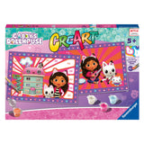 Ravensburger Creart Painting bei Nummer - Gabbys Poppenhuis